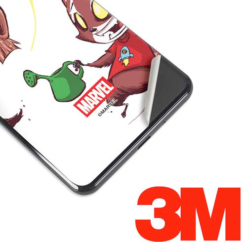 Marvel Rocket Raccoon and Groot Tall Tails Google Pixel 3 XL Skin